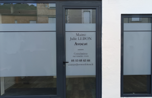 Image d'un film dépoli